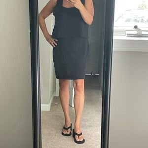 Elegant Black Sleeveless Dress